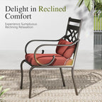 Sophia and William Outdoor Patio Dining Set - Image 4