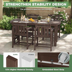 5-Piece Outdoor Dining Furniture Set - Image 4