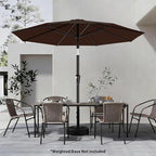AreShark 9 FT Patio Umbrella for Outdoor, Outdoor Table Umbrella - Image 6