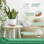 montresor 5-Pack Self-Watering Planters - Image 4