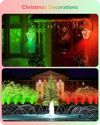 EDISHINE St.Patrick's Day/Easter Decorations PAR38 Red & Green LED Flood Light - Image 2