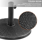 Yaheetech 22 lbs Outdoor Umbrella Base, Heavy Duty Market Umbrella Base Stand - Image 5