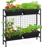 OYEAL Raised Garden Bed 32" Tall Elevated Planter Boxes by OYEAL