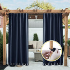 NICETOWN 2 Panels Outdoor Curtains - Image 9