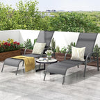 Giantex Patio Lounge Chair, Outdoor Chaise Lounge - Image 9