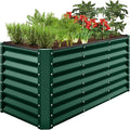 Best Choice Products 4x2x2ft Outdoor Metal Raised Garden Bed, Deep Root Planter by BestChoiceProducts
