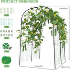 DoCred Tall Garden Arch Trellis - Image 5