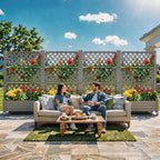 YITAHOME 43.3x17.7x61 in Planter Trellis Box - Image 5