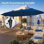 SUPERJARE 15FT Outdoor Umbrella - Image 5
