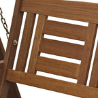 Furinno Tioman Hardwood Patio / Garden / Outdoor 4ft Porch Swing, 2 Seater - Image 5
