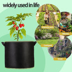 1-Pack 100 Gallon Plant Grow Bags, Thickened Nonwoven Fabric Pots - Image 8