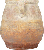 Creative Co-Op Whitewashed Terra-Cotta Urn - Image 5