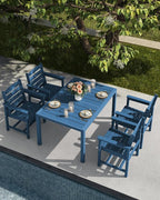 SERWALL Outdoor Expandable Dining Table 60" - Image 9