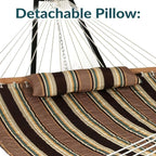 Sunnydaze Quilted Outdoor Hammock - Image 7