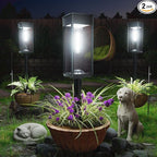 Solar Pathway Lights Outdoor, 2 Pack Bright Solar Lights Outdoor, IP65 by Professionalproductionofsolarlightsoutdoor%EF%BC%9A%EF%BC%89
