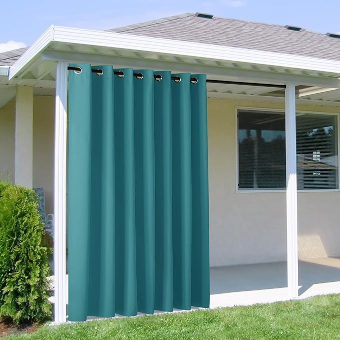 NICETOWN Outdoor Curtainch for Patio Waterproof 100 inch Wide, Thermal by NICETOWN