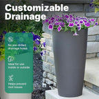Step2 Tremont Tall Round Tapered Planter, Indoor/Outdoor Plants, Efficient - Image 6