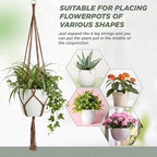 EBOOT 2 Pack 41 48 Inch Large Macrame Plant Hanger Rope to Hang Flower Pot - Image 5