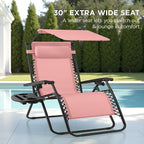 Best Choice Products 30” Wide Folding Zero Gravity Outdoor Recliner Patio - Image 3