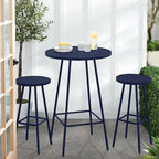 Best Choice Products 3-Piece Patio Dining Set, Bar Height, Outdoor Bistro Set - Image 7
