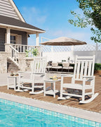 HDPE Rocking Chair Outdoor Set of 2 - Image 6