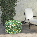 LVTXIII Indoor/Outdoor Extra Large Inflatable Ottoman Pouf D31 x H14 Inch - Image 2
