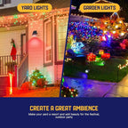 Kyosho Solar Spot Lights Outdoor, IP67 Waterproof Solar Lights - Image 6