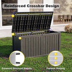 180 Gallon Outdoor Storage Box, Large Resin Deck Box - Image 4