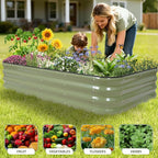 4-in-1 Modular Raised Garden Bed Kit - Image 8