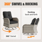 9-Piece Outdoor Patio Furniture Set - Image 7