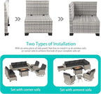 10-Piece Outdoor Patio Furniture Set - Image 2