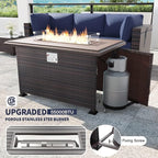 Kullavik 8 Pieces Outdoor Patio Furniture Set - Image 3