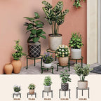 5-Pack Metal Plant Stand Heavy Duty Flower Pot Stands - Image 3