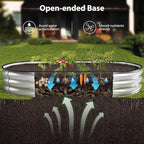 Raised Garden Bed Kit, Large Metal Raised Beds - Image 6