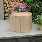 Patiowell 30 Gallon Resin Deck Box, Outdoor Storage Box - Image 8