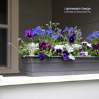 Bloem Dura Cotta Window Box Planter: 24" - Image 2