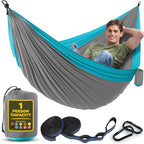 Durable Hammock 400 lb Capacity, Nylon Camping Hammock Chair by Sewanta