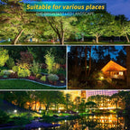 LED Landscape Lights, 5W 120V AC Outdoor Pathway Garden Yard Spotlight - Image 6