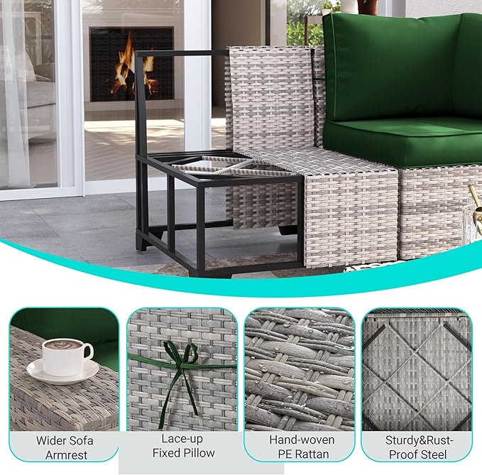 16-Piece Outdoor Patio Furniture Set - Image 5