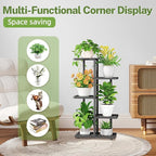 iDavosic.ly Plant Stand Indoor Outdoor, 4-Tier Tall Metal Flower Shelf - Image 6