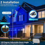 Halloween Solar Color Changing Lights Outdoor 7 Lighting Modes Waterproof IP65 - Image 4