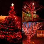 Connectable 200 LED String Lights Indoor Outdoor, 66FT Red Christmas Lights - Image 8