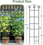 32in Large Indoor Plant Trellis - Image 2