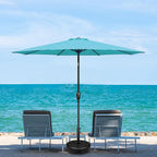Simple Deluxe 9' Patio Umbrella Outdoor Table Market Yard Umbrella - Image 6