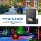 SUNVIE 12 Pack RGBW Color Changing Landscape Lights - Image 4