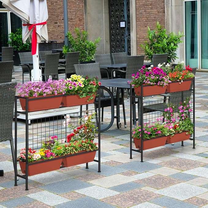 Raised Garden Beds with Legs, Elevated Planter Box Outdoor - Image 5