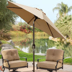 Blissun 7.5 ft Patio Umbrella, Yard Umbrella, Outdoor Market Umbrella - Image 7