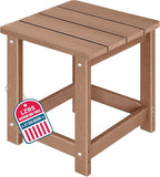 LZRS Adirondack Square Outdoor Side Table by LZRSPET