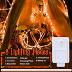 100ft LED Rope Lights Outdoor, 720 LED Connectable and Flexible Tube Lights - Image 2