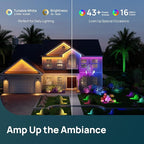 Linkind Smart Solar Spot Lights Outdoor SL5C, Solar Lights Outdoor Spotlight - Image 5